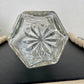 Vintage Anchor Hocking Pressed Glass “Star of David” Cruet