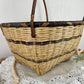 Vintage Basket with Long Handles