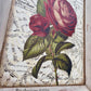 Handmade Upcycled Frame Wall Art with Rose