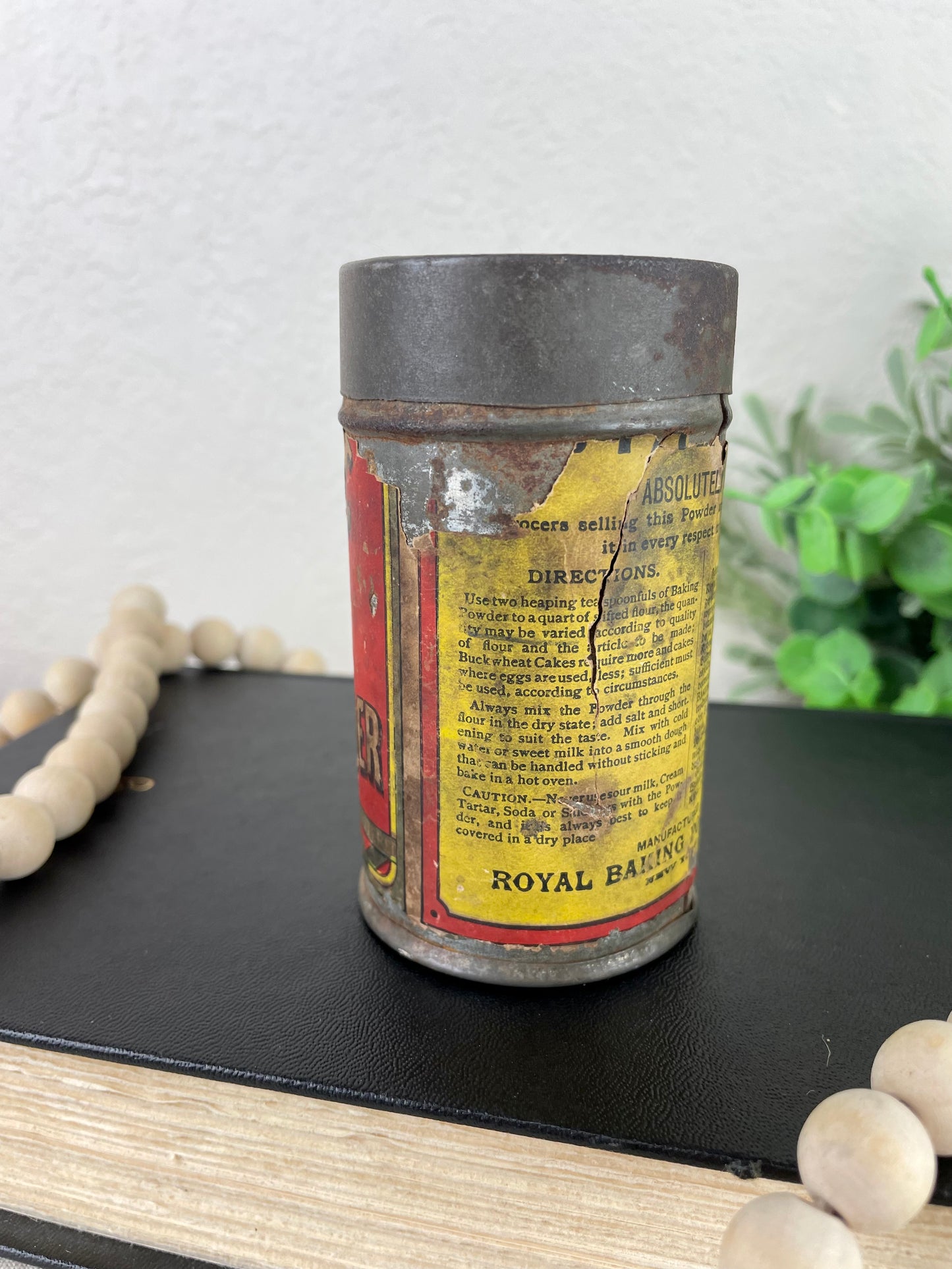 Vintage Royal Baking Powder Tin