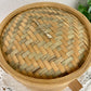 Vintage Bamboo Tiered Steamer Basket