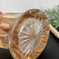 Vintage Hazel Atlas Diamond Point Marigold Carnival Glass Creamer