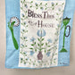 Vintage “Bless This House” Tea Towel