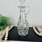 Vintage Anchor Hocking Pressed Glass “Star of David” Cruet