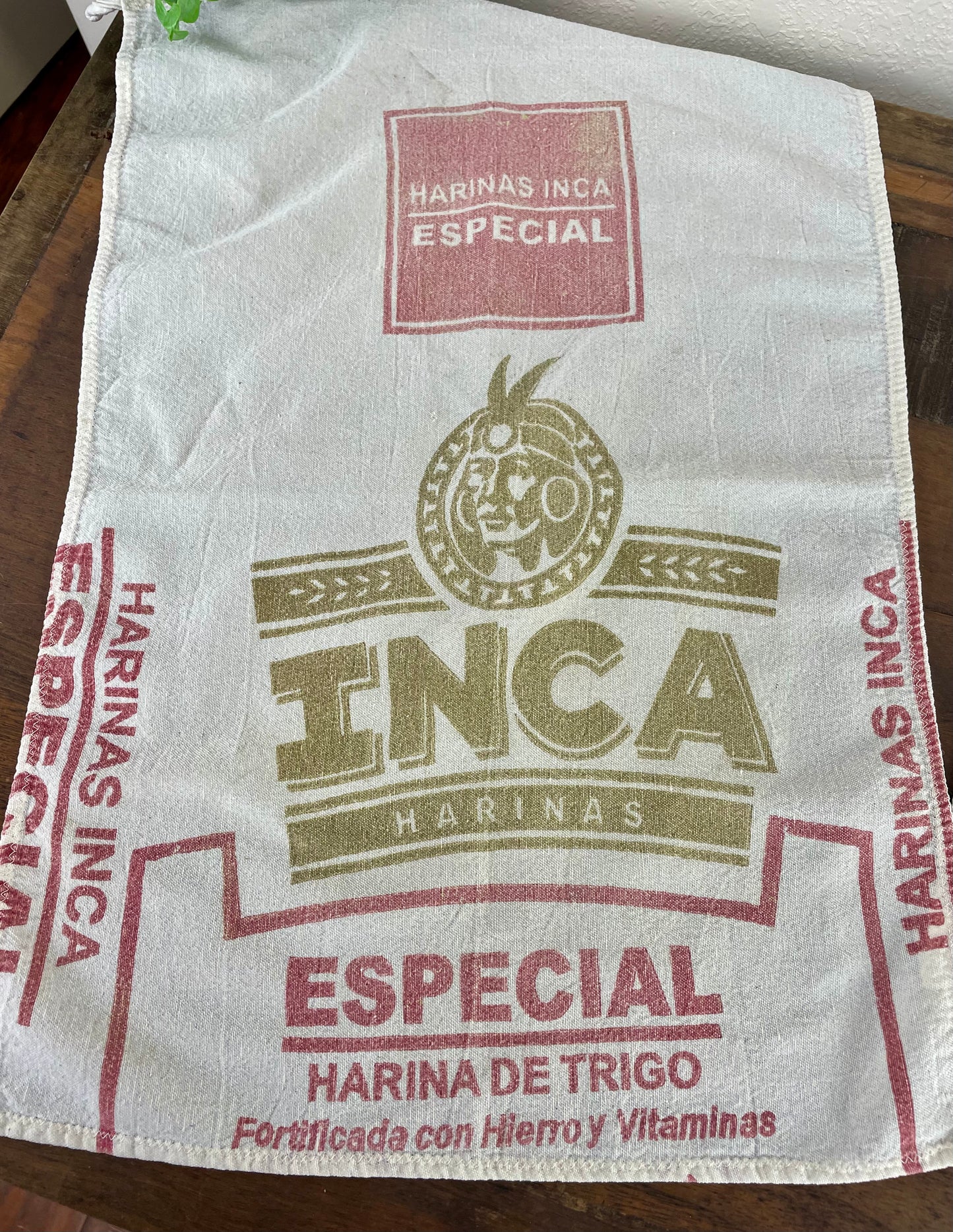 Vintage Inca Flour Sack Towel Set