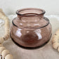 Vintage Handblown Purple Glass Dish