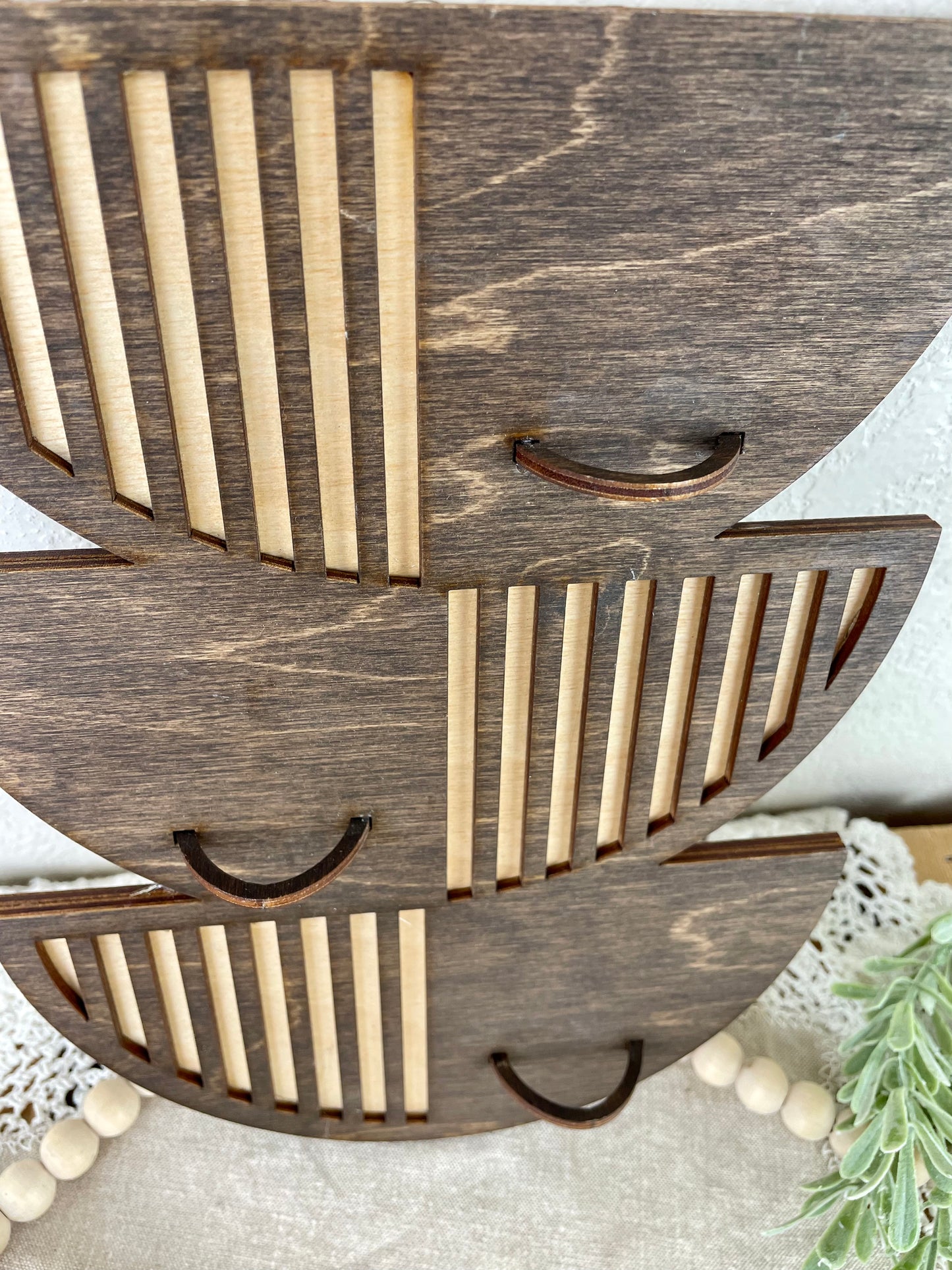 Handmade Wooden Air Plant Hanger