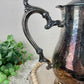 Vintage WM Rogers Silverplate Ornate Footed Teapot