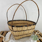 Vintage Basket with Long Handles