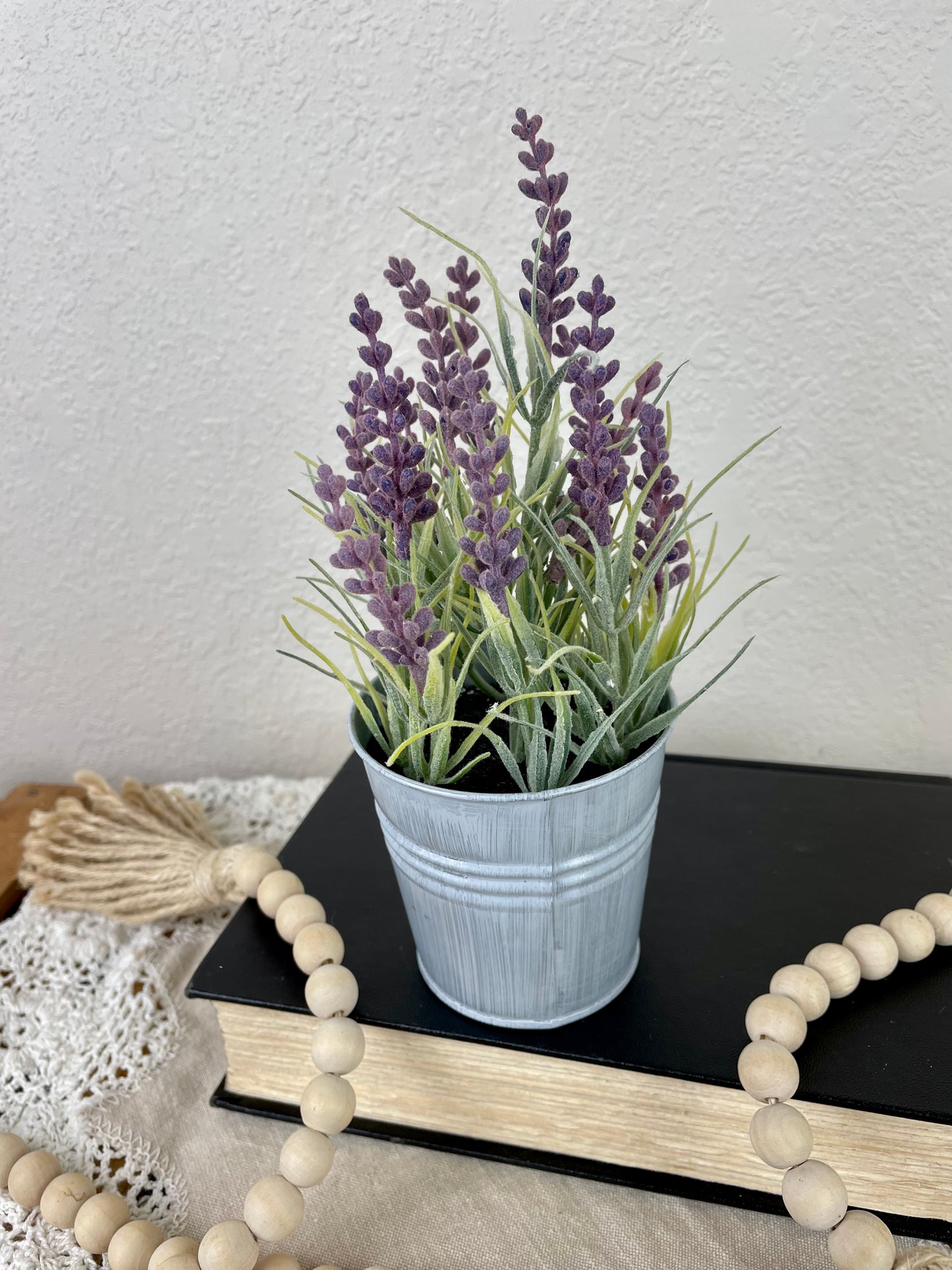 Mini Lavender Floral Bucket