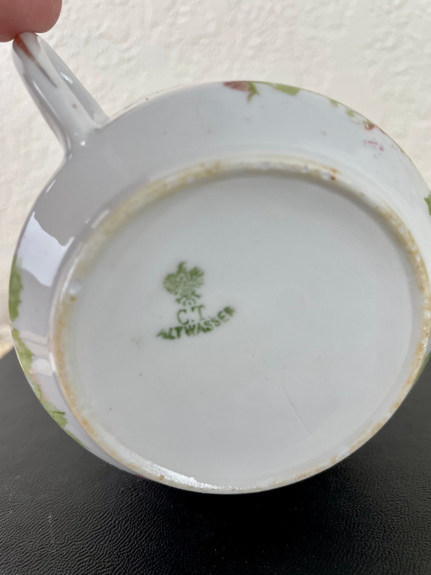 Antique German Porcelain Teacup