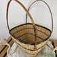 Vintage Basket with Long Handles