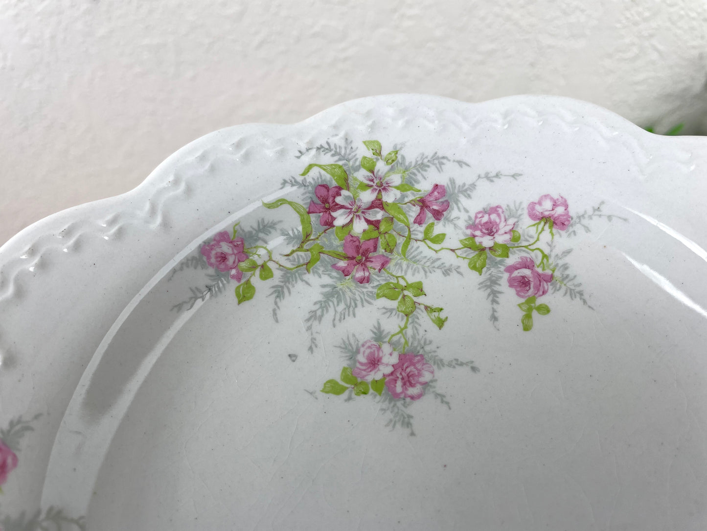 Vintage Vodrey China Porcelain Plate