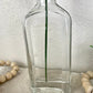 Vintage Glass Bottle with Greenery