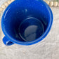 Vintage Speckled Blue Enamel Cup