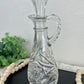 Vintage Anchor Hocking Pressed Glass “Star of David” Cruet