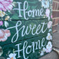 Handmade Reclaimed Wood Home Sweet Home Sign