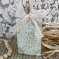 Handmade Reclaimed Wood Light Sage Boho Pumpkin