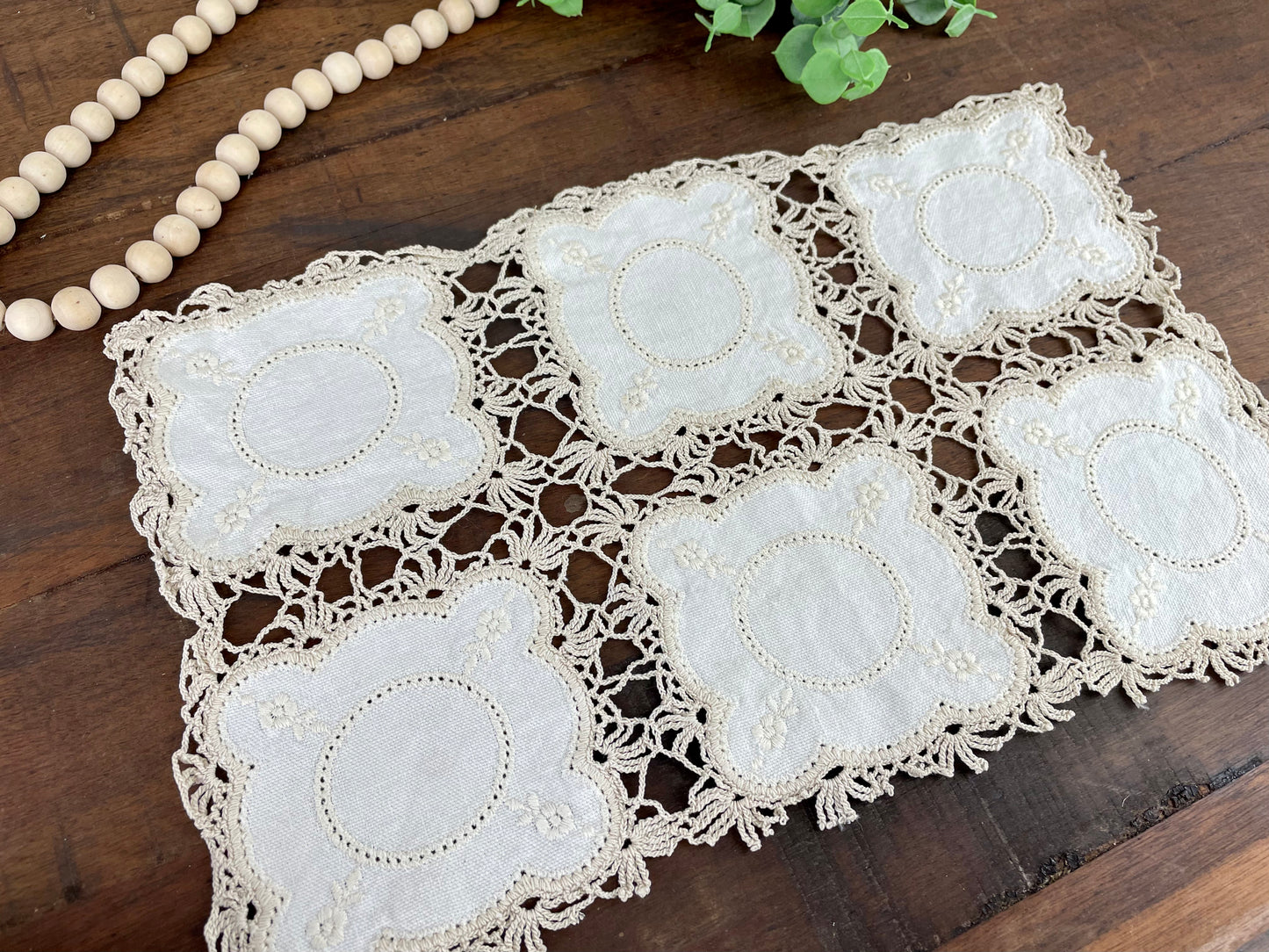 Vintage Rectangle Doily