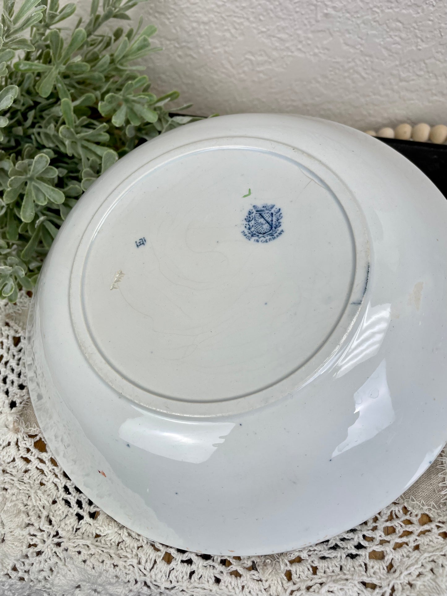 Vintage Hand Painted Asian Porcelain Bowl