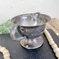 Vintage Tarnished Silver Creamer