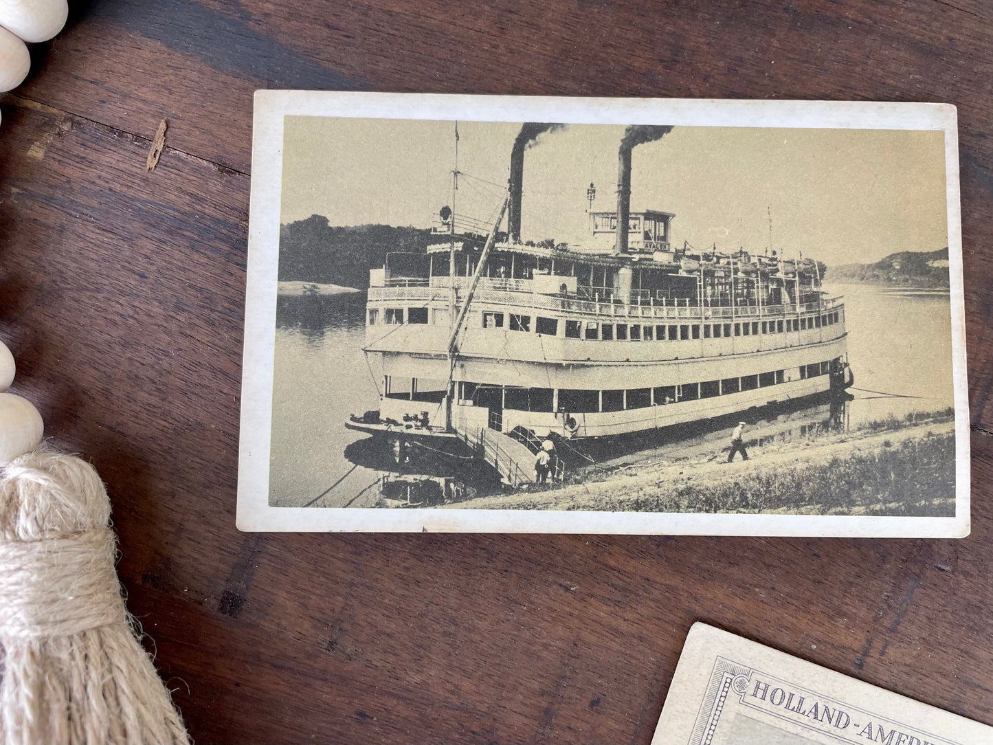 Set of 3 Vintage Ship Postcards