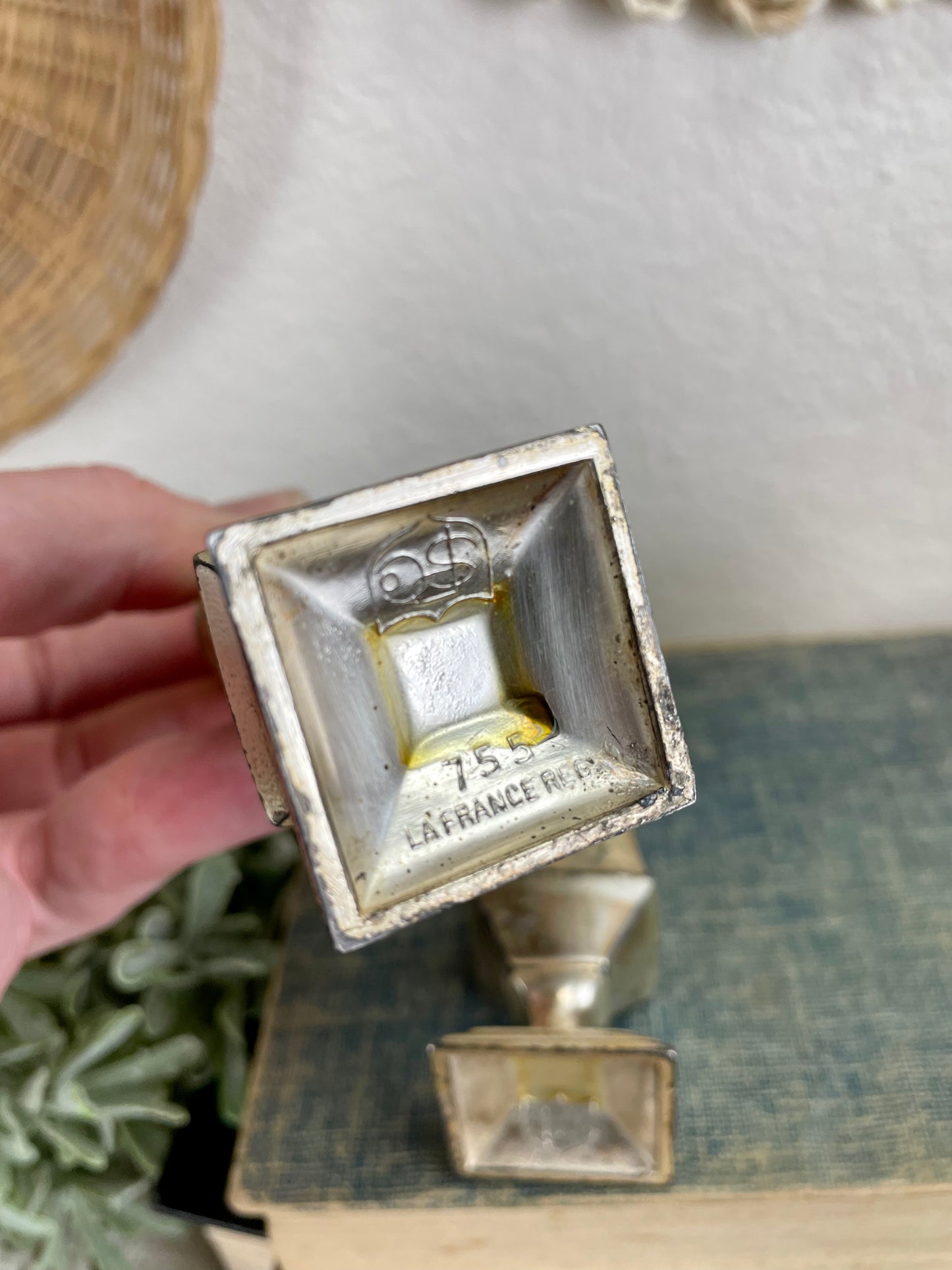 Vintage Silver Salt & Pepper Shakers with Natural Patina