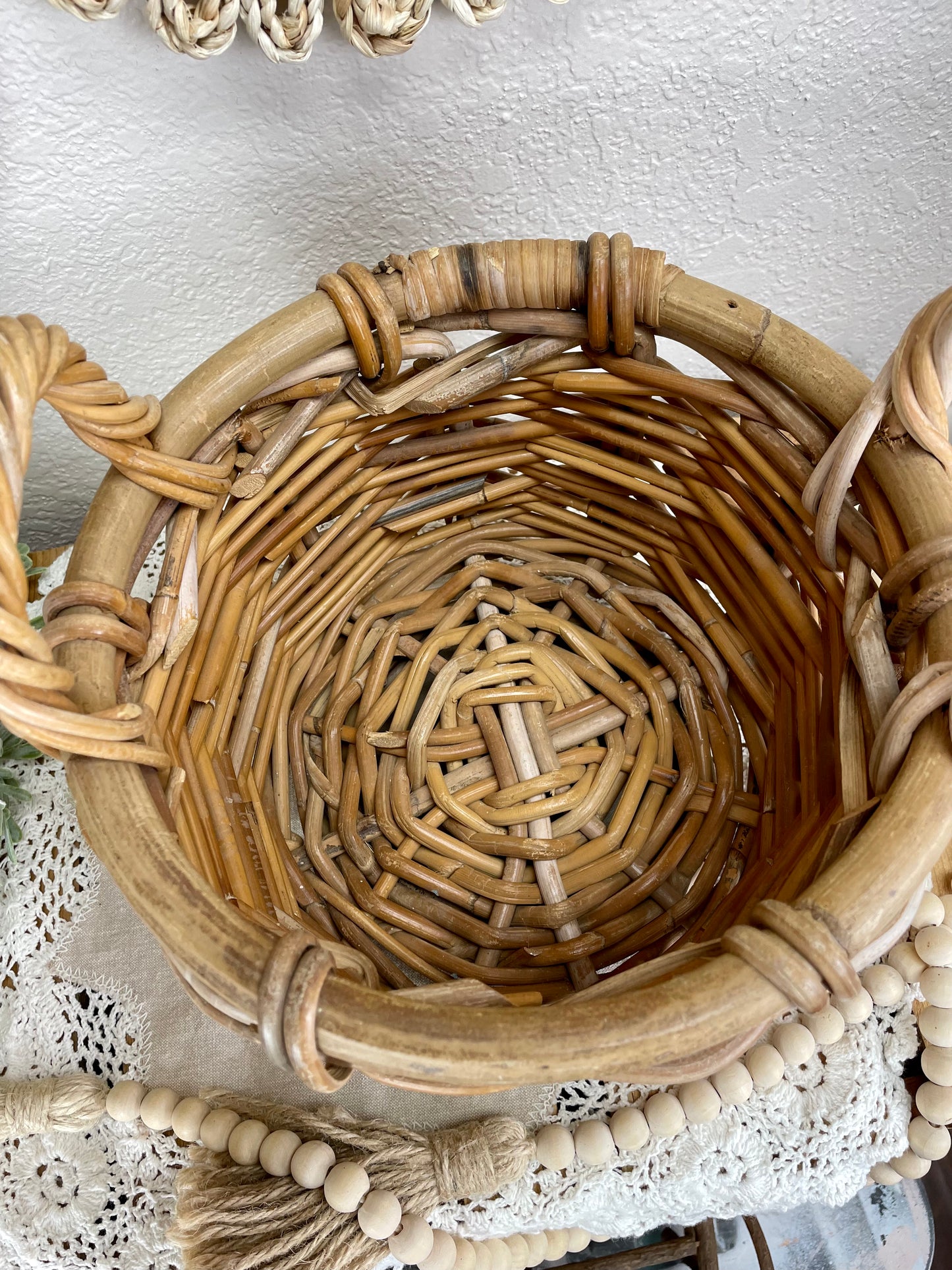 Chunky Planter Basket with Handles