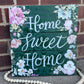 Handmade Reclaimed Wood Home Sweet Home Sign