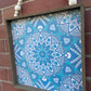 Boho Mandala Wall Art with Beaded Hanger