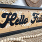 Handmade Reclaimed Wood “Hello Fall” Sign