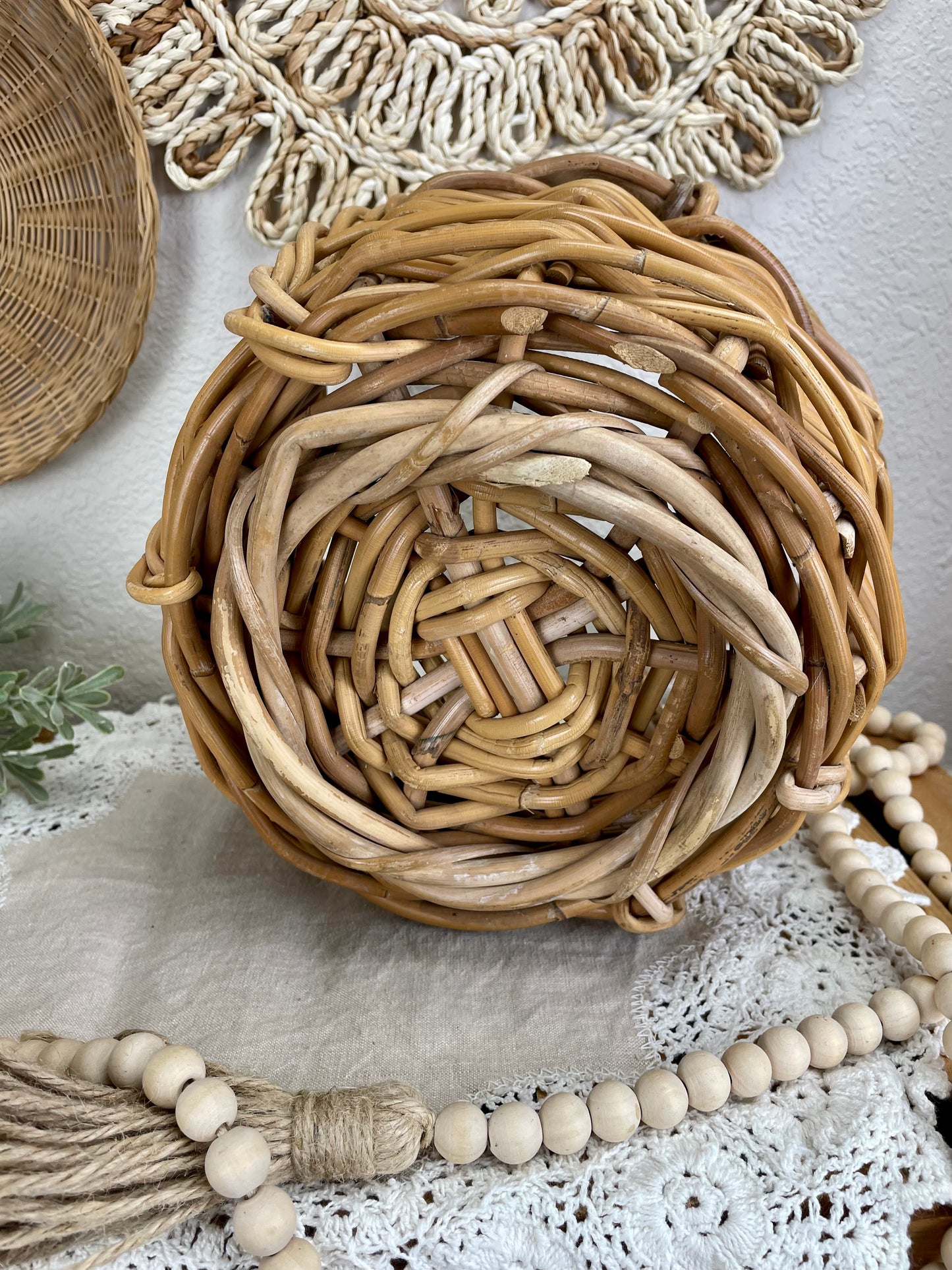 Chunky Planter Basket with Handles