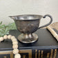 Vintage Tarnished Silver Creamer