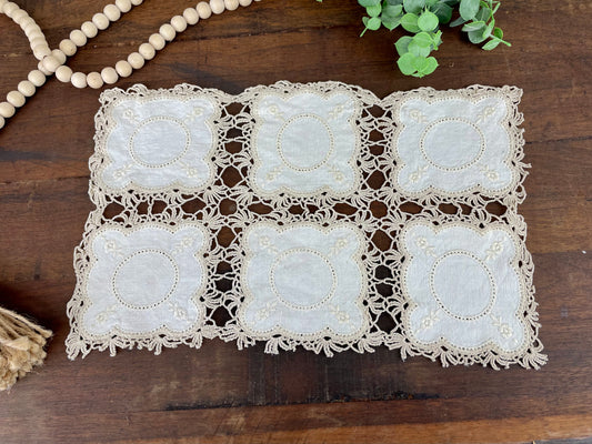 Vintage Rectangle Doily