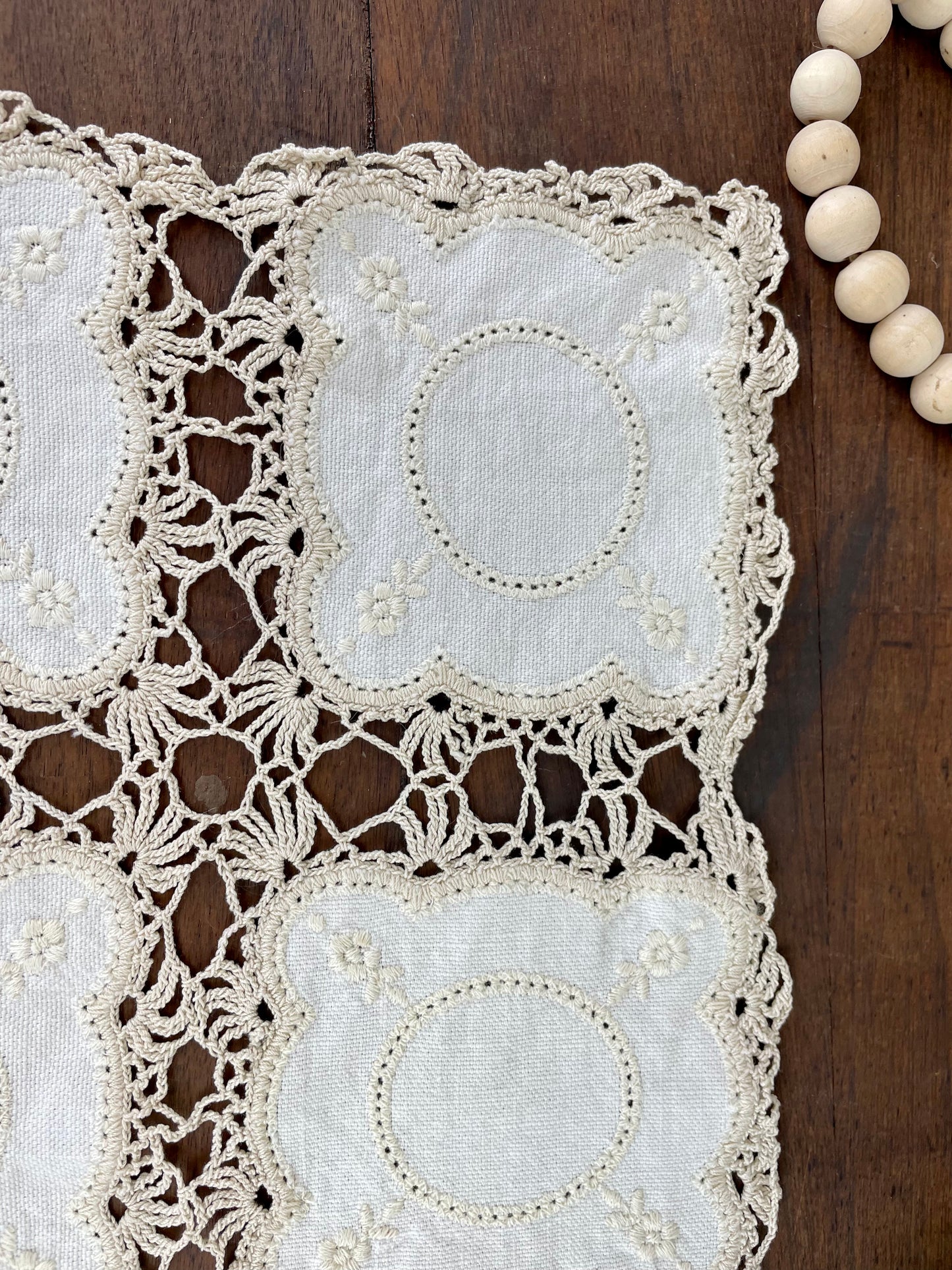 Vintage Rectangle Doily