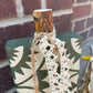 Handmade Reclaimed Wood Dark Green & Beige Pumpkin Set