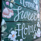 Handmade Reclaimed Wood Home Sweet Home Sign
