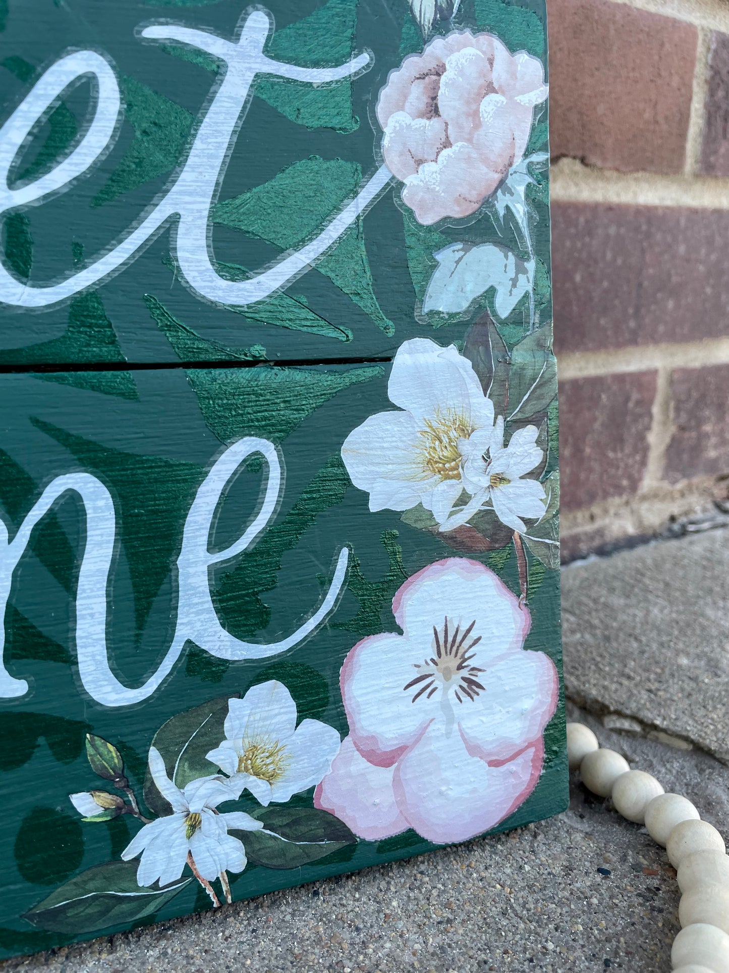 Handmade Reclaimed Wood Home Sweet Home Sign