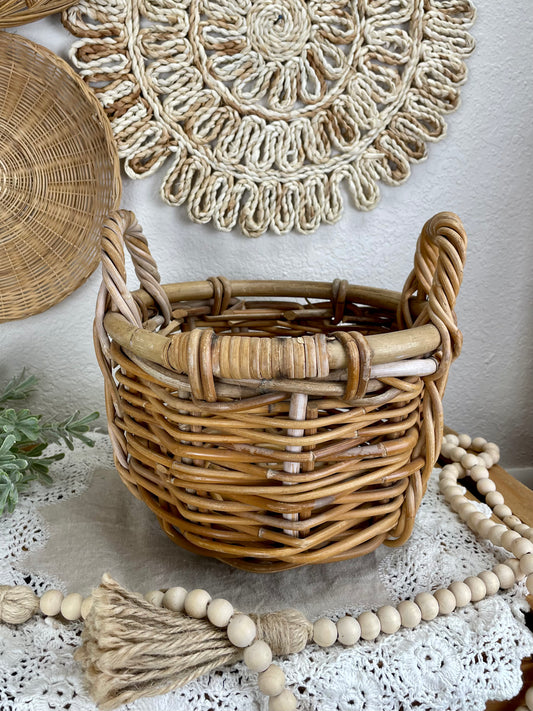 Chunky Planter Basket with Handles