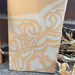 Handmade Reclaimed Light Peach & Beige Boho Pumpkin Set
