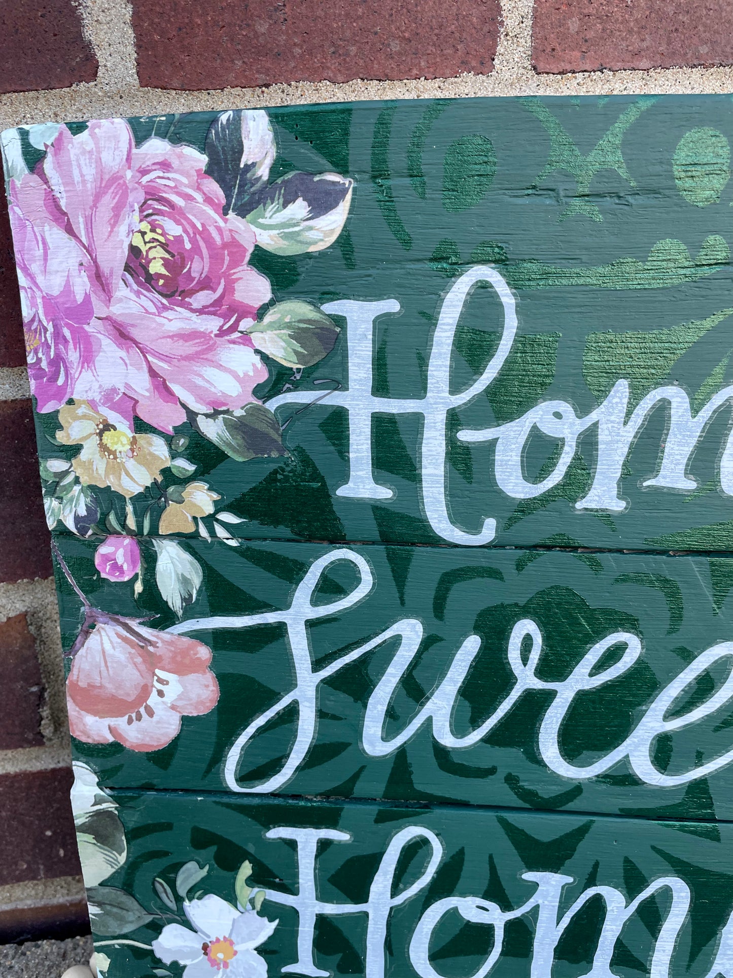 Handmade Reclaimed Wood Home Sweet Home Sign