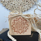 Handmade Reclaimed Wood Peach Boho Pumpkin