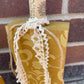 Handmade Reclaimed Wood Mustard Yellow Pumpkin Set
