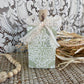 Handmade Reclaimed Wood Light Sage Boho Pumpkin