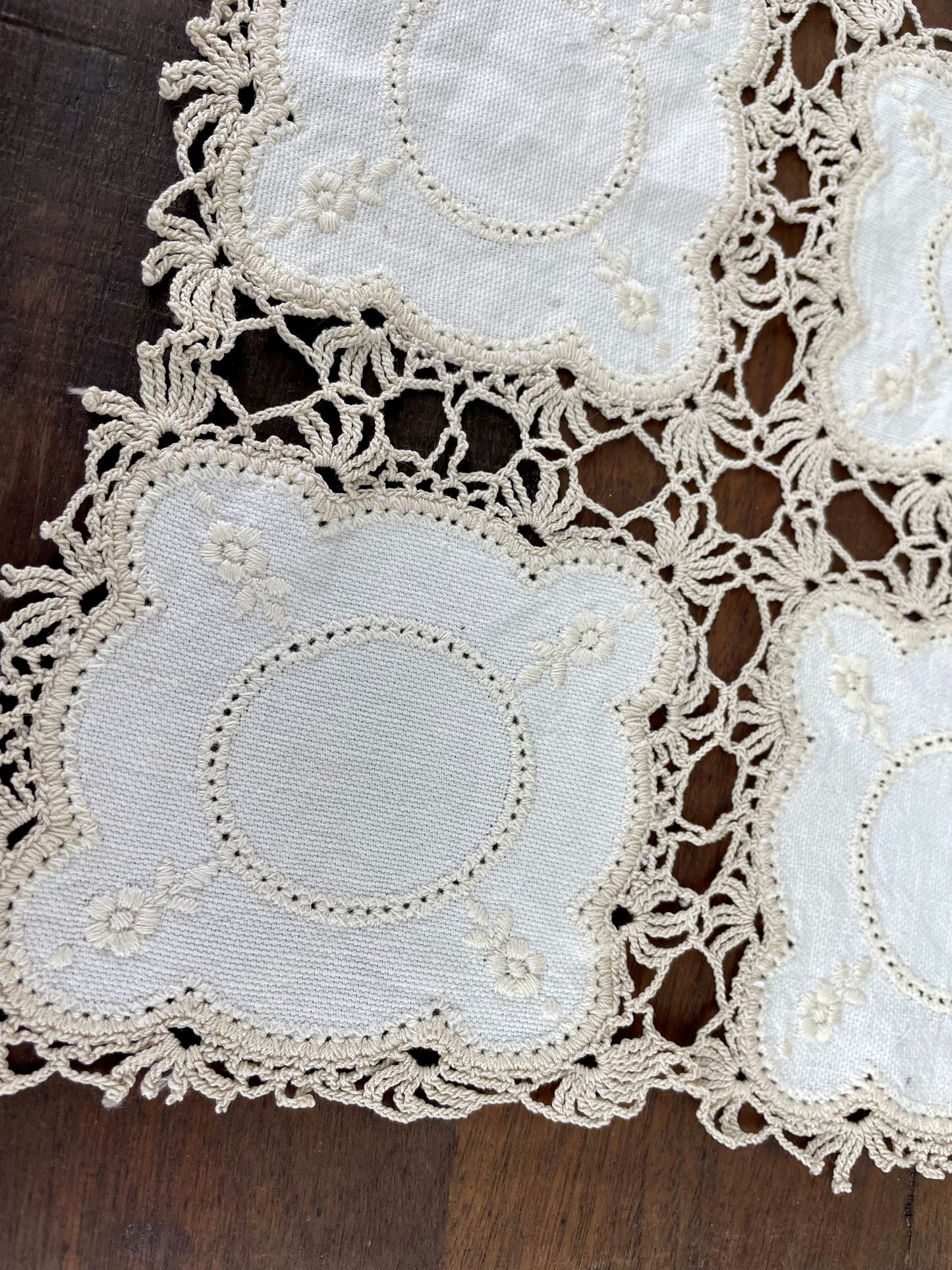 Vintage Rectangle Doily