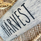 Handmade Harvest Reclaimed Wood Shelf Sign