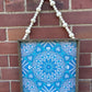 Boho Mandala Wall Art with Beaded Hanger